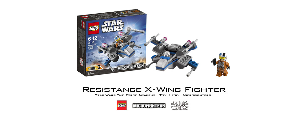 【レゴ】『スター・ウォーズ/フォースの覚醒』「マイクロファイター」75125 反乱軍Xウィング・ファイター