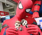 ハリウッドからスパイダーマンご来店!!