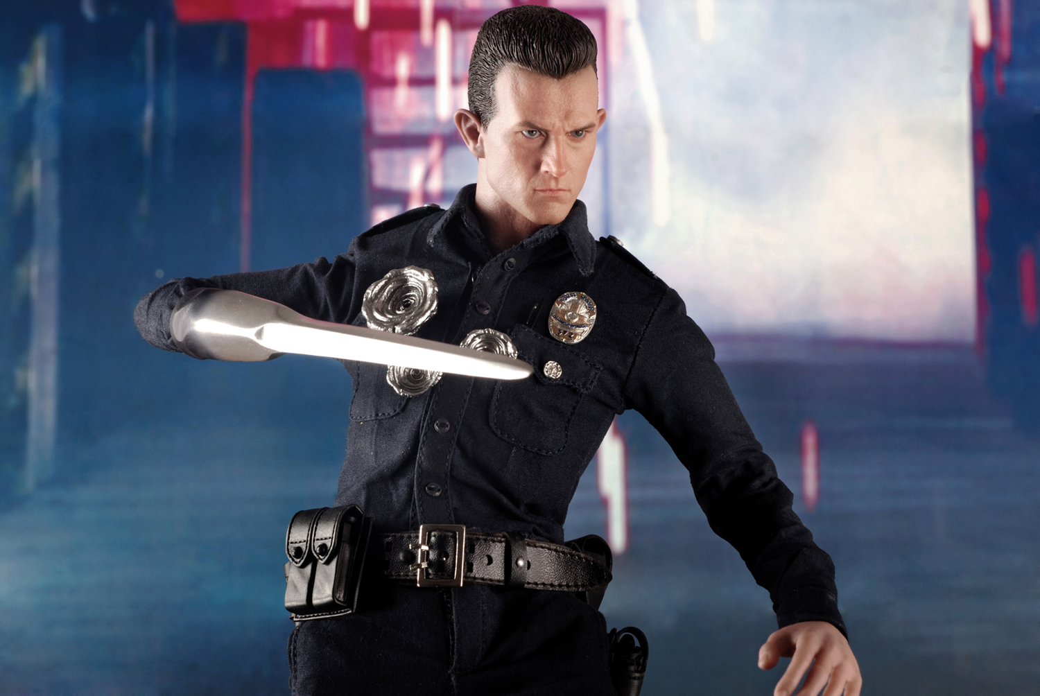 大特価!! MSTG Storeムービー マスターピース ターミネーター2 6スケールフィギュア T-1000 