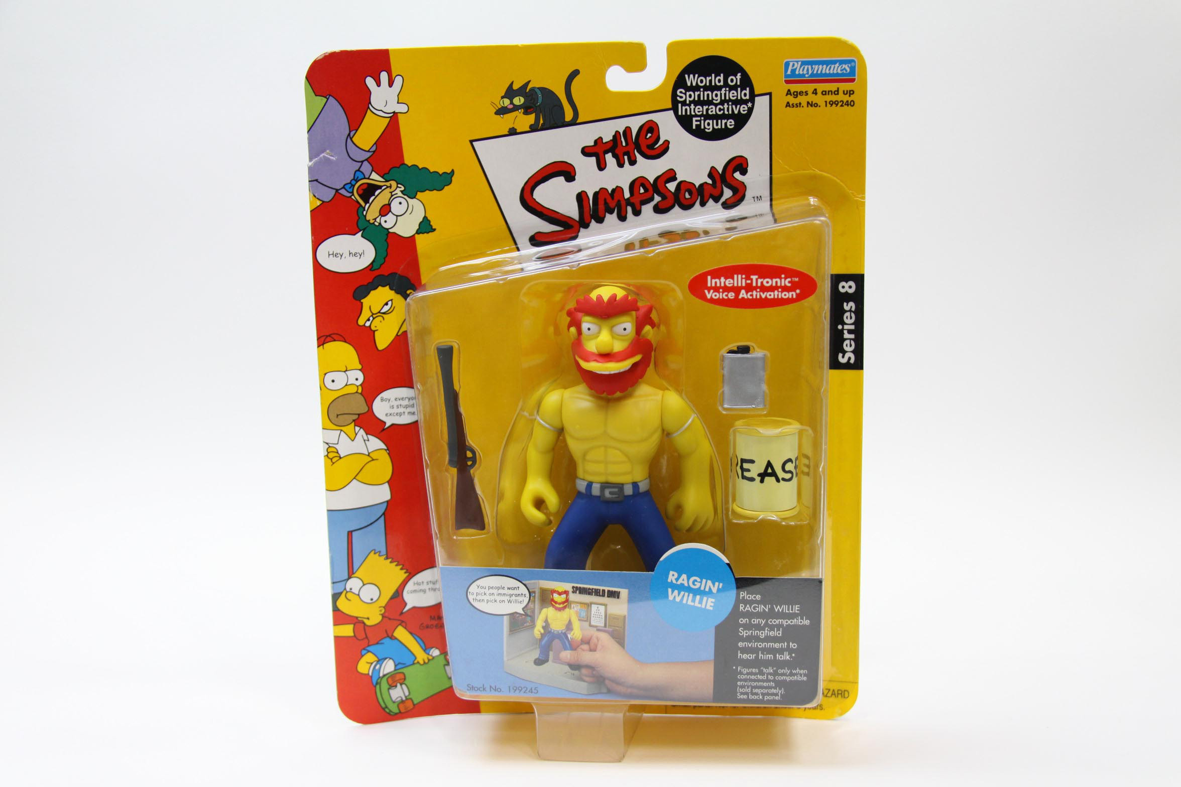 シンプソンズ プレイメイツアクションフィギュア シリーズ8 ラジン ウィリー トイサピエンス