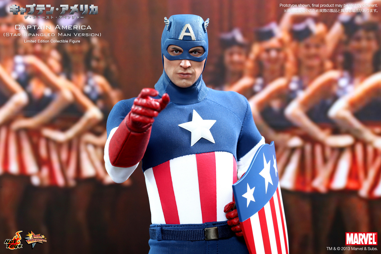 ムービー マスターピース キャプテン アメリカ ザ ファースト アベンジャー 1 6スケールフィギュア キャプテン アメリカ アーミー マスコット版 トイサピエンス
