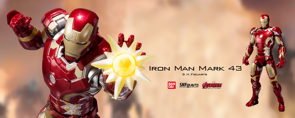 S.H.フィギュアーツ】『アベンジャーズ/エイジ・オブ・ウルトロン』アイアンマン・マーク43[2015年7月再販] | トイサピエンス