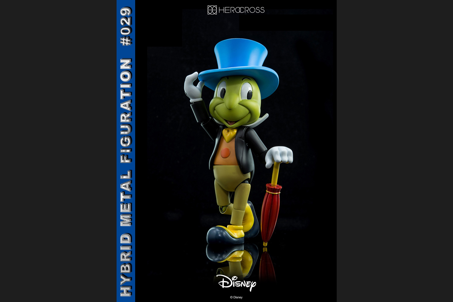 ハイブリッド メタル フィギュレーション ０２９ ディズニー ジミニー クリケット トイサピエンス