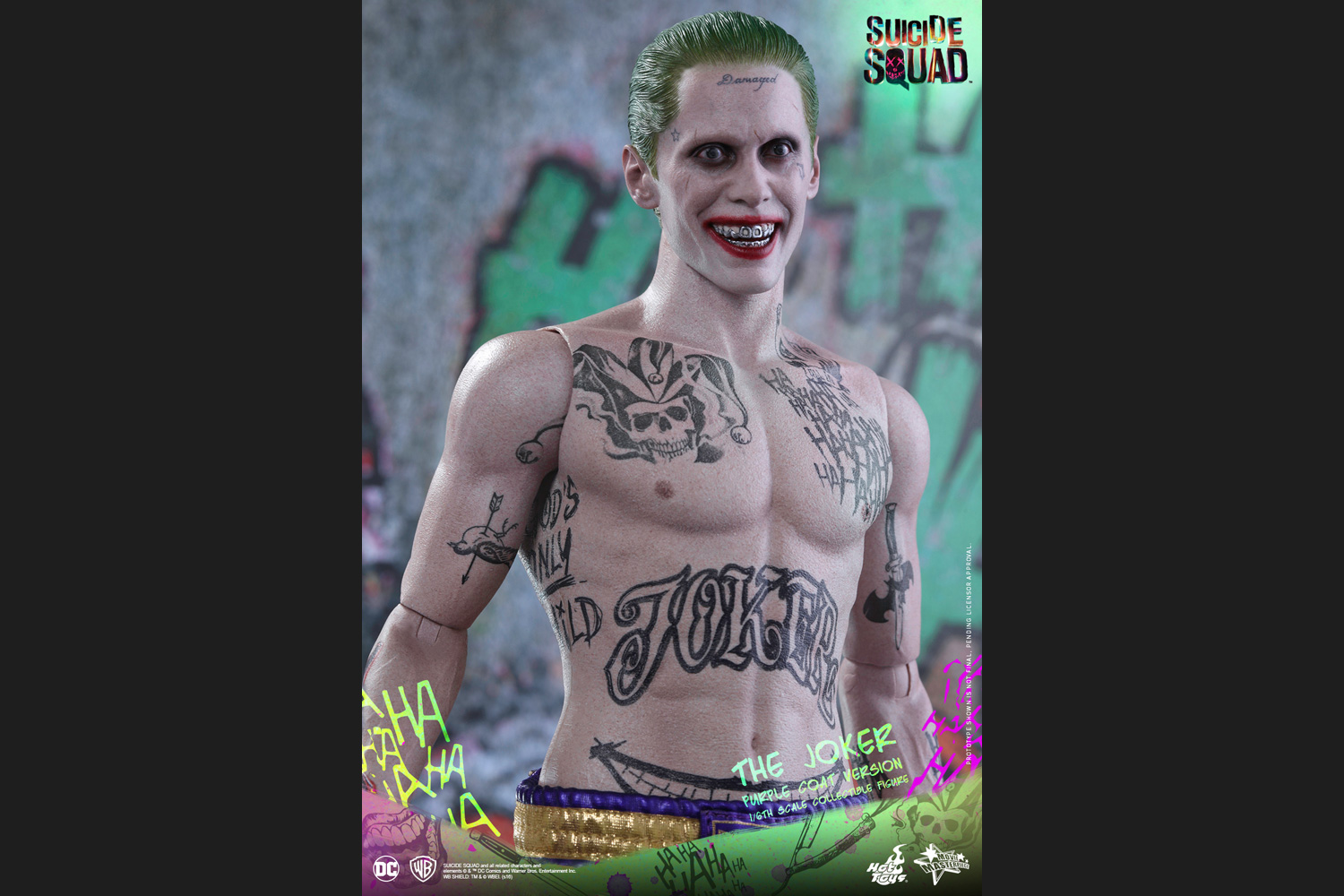 ムービー マスターピース スーサイド スクワッド １ ６スケールフィギュア ジョーカー パープル コート版 ボーナスアクセサリー付き トイサピエンス