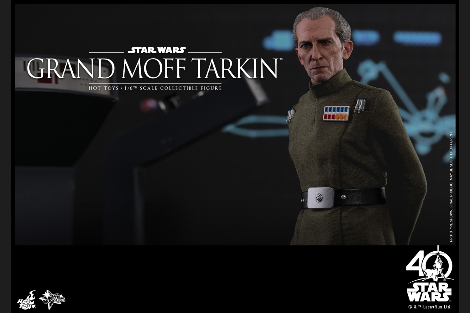 ムービー マスターピース スター ウォーズ エピソード４ 新たなる希望 １ ６スケールフィギュア グランドモフ ターキン トイサピエンス