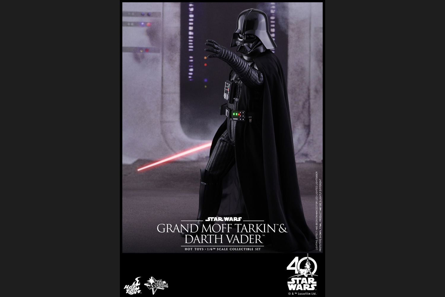 ムービー・マスターピース】『スター・ウォーズ エピソード４／新たなる希望』１／６スケールフィギュア グランドモフ・ターキン＆ダース・ベイダー（２体セット）［パッケージダメージ品］  | トイサピエンス