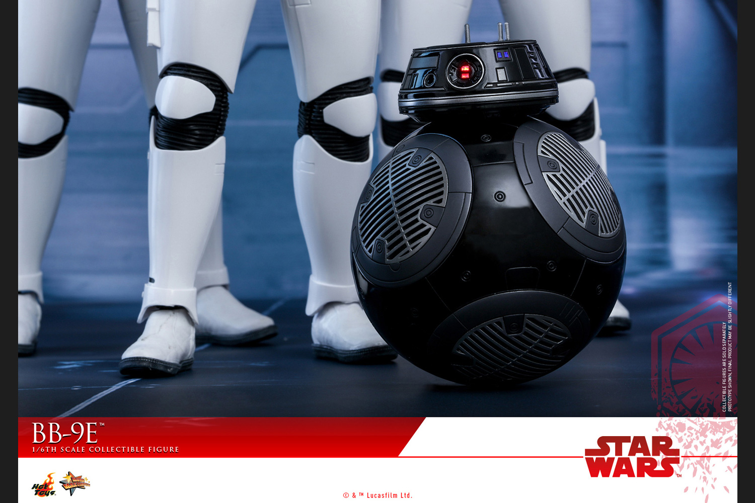新着セール スターウォーズ BB-8 BB-9E 2体セット ホットトイズ 1 6 