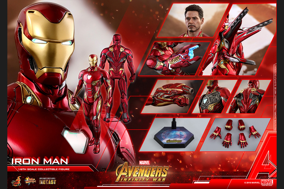 ムービー マスターピース ｄｉｅｃａｓｔ アベンジャーズ インフィニティ ウォー １ ６スケールフィギュア アイアンマン マーク５０ トイサピエンス