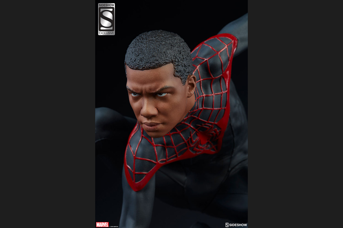 サイドショウ限定 プレミアム・フォーマット スパイダーマン(マイルズ