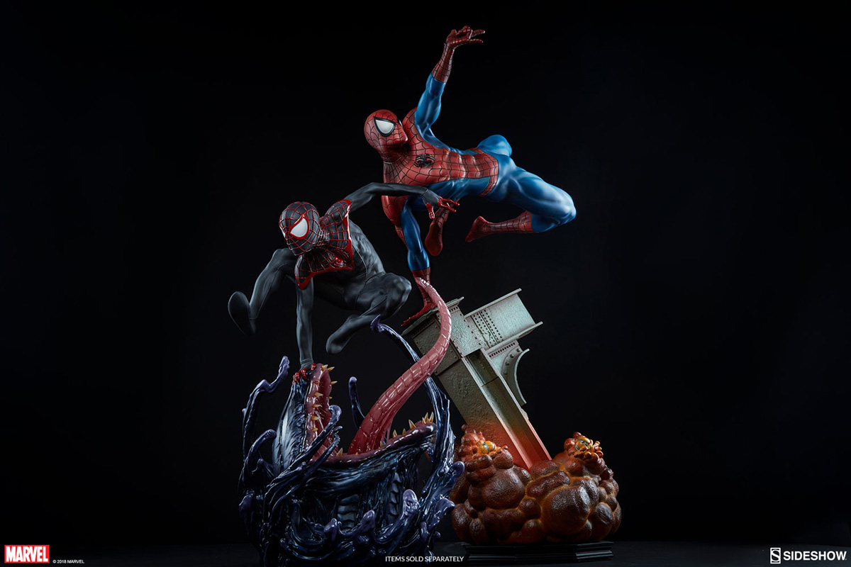 サイドショウ限定 プレミアム・フォーマット スパイダーマン(マイルズ