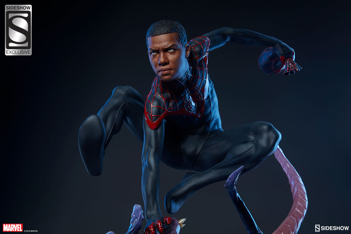 サイドショウ限定 プレミアム・フォーマット スパイダーマン(マイルズ