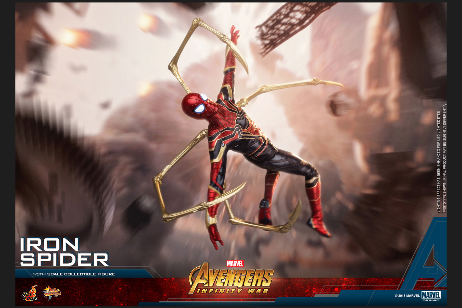 ムービー・マスターピース】『アベンジャーズ/インフィニティ・ウォー』1/6スケールフィギュア アイアン・スパイダー | トイサピエンス ムービー・マスターピース】『アベンジャーズ/インフィニティ・ウォー』1/6スケールフィギュア アイアン・スパイダー | トイサピエンス