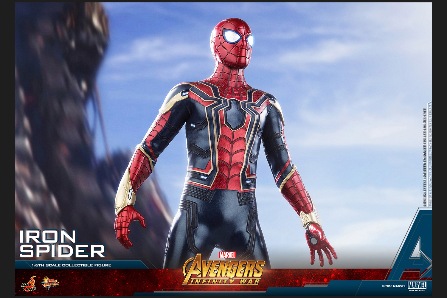 Hottoys IronSpider ホットトイズ アイアンスパイダー 特典付き