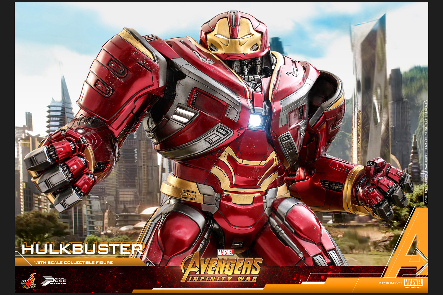 パワー ポーズ アベンジャーズ インフィニティ ウォー １ ６スケール限定可動フィギュア ハルクバスター マーク２ トイサピエンス