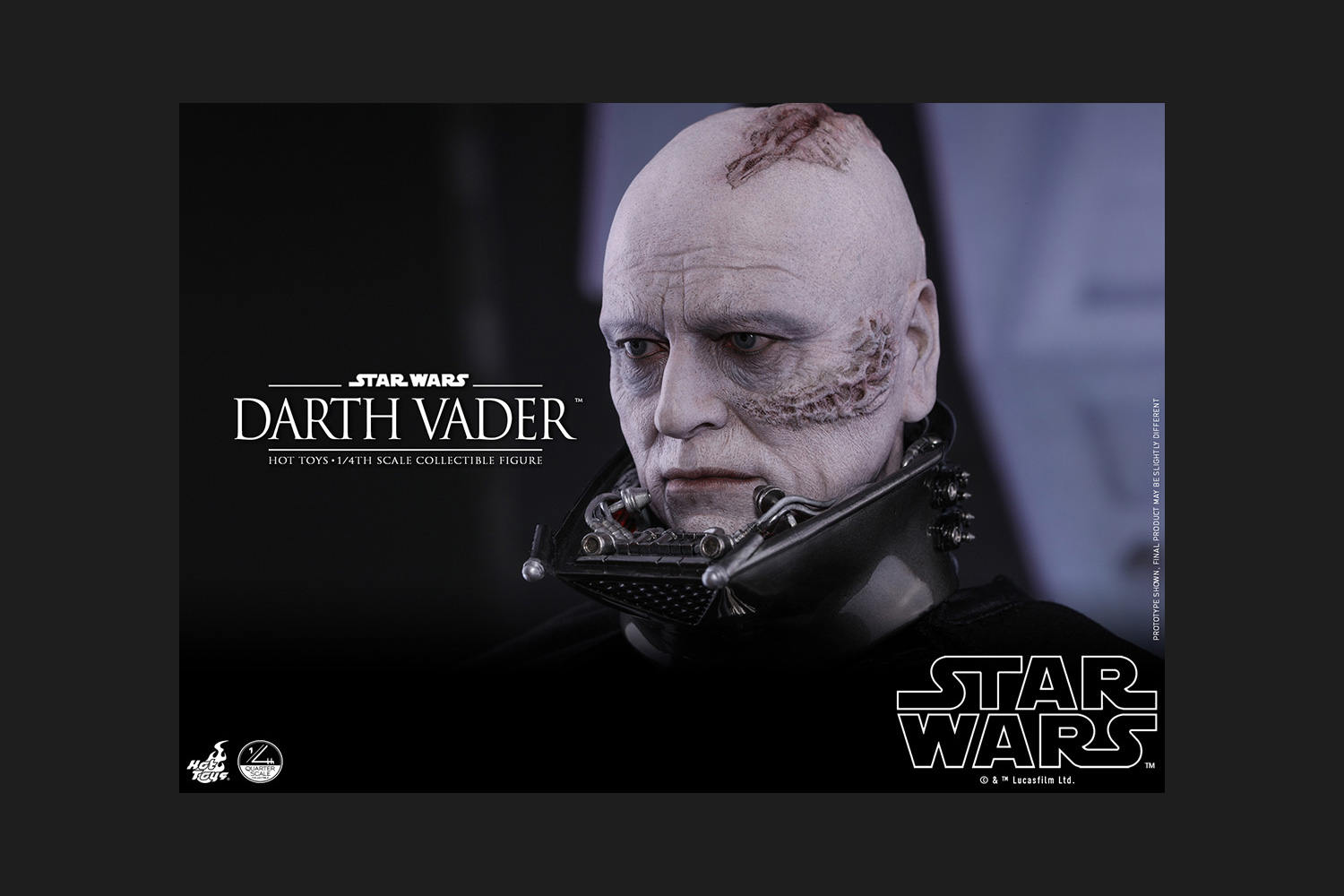 クオーター スケール スター ウォーズ エピソード６ ジェダイの帰還 １ ４スケールフィギュア ダース ベイダー ボーナスアクセサリー付き トイサピエンス