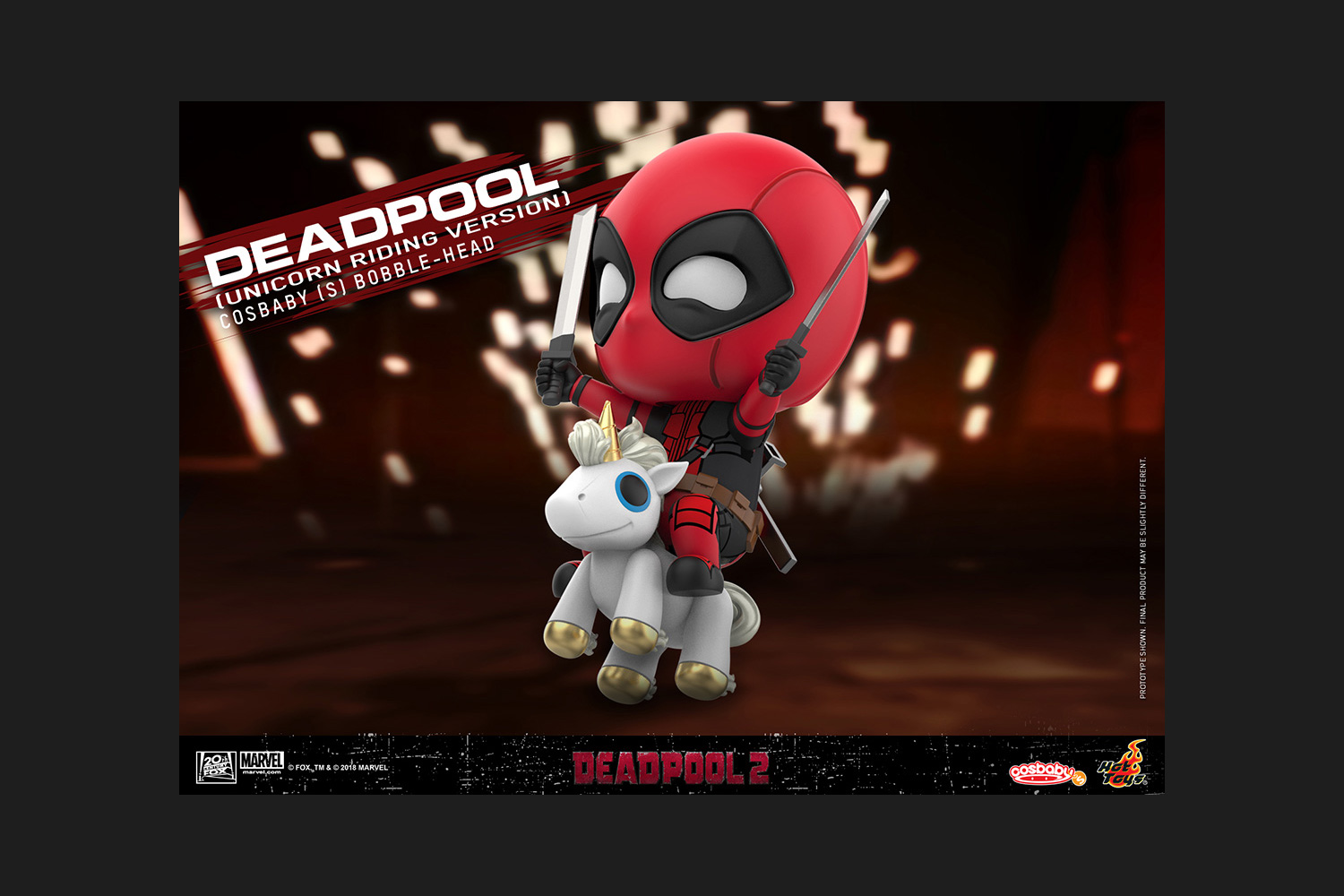 コスベイビー デッドプール２ サイズｓ デッドプール ユニコーン版 トイサピエンス