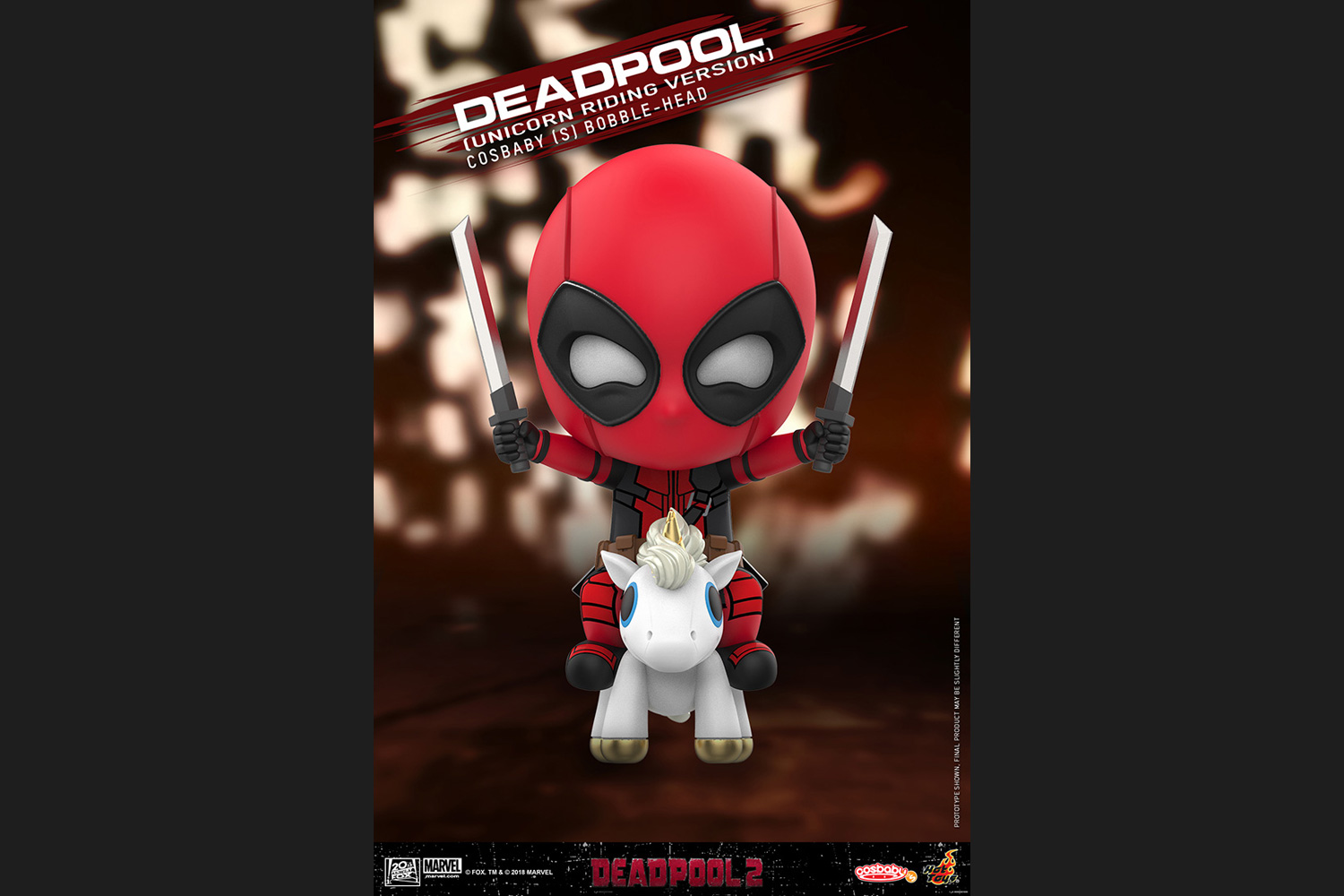 コスベイビー デッドプール２ サイズｓ デッドプール ユニコーン版 トイサピエンス