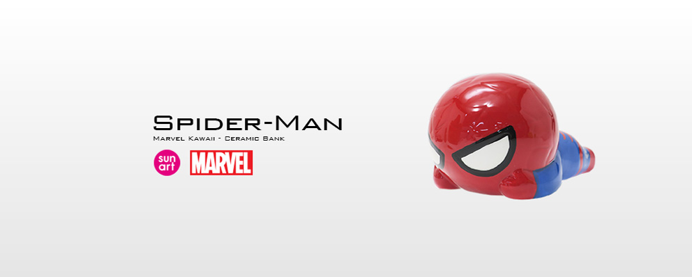 マーベル カワイイ 貯金箱 スパイダーマン トイサピエンス マーベル カワイイ 貯金箱 スパイダーマン トイサピエンス