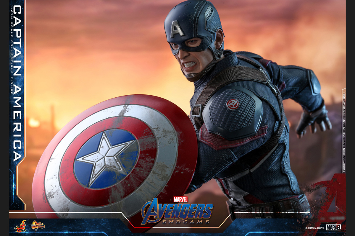 ムービー マスターピース アベンジャーズ エンドゲーム １ ６スケールフィギュア キャプテン アメリカ トイサピエンス