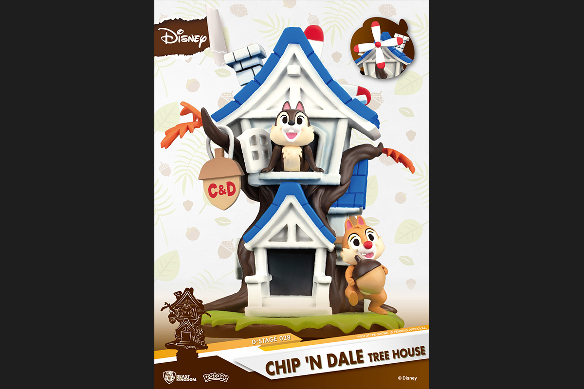 ｄステージ ０２８ ディズニー チップ デール ツリーハウス トイサピエンス