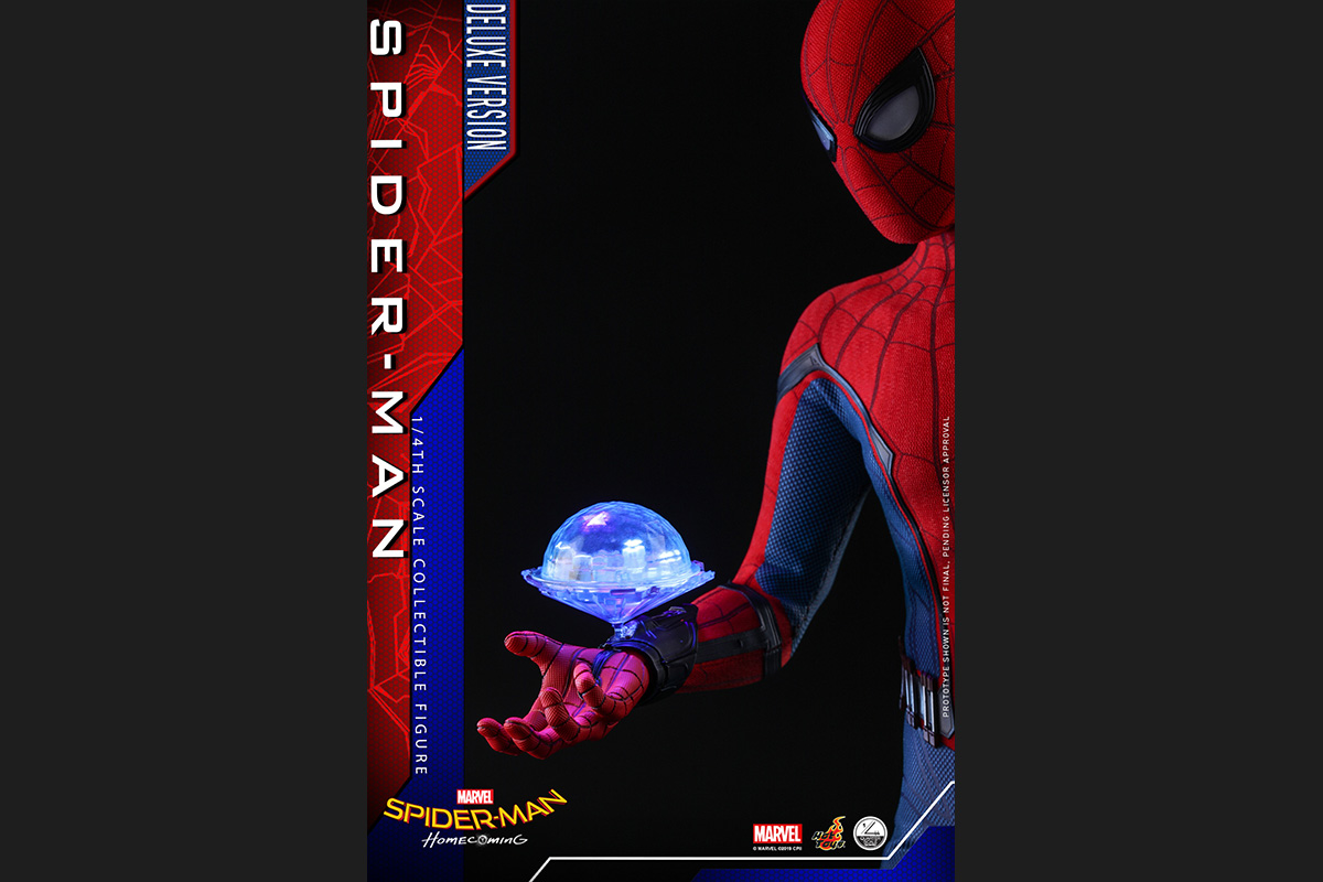 クオーター スケール スパイダーマン ホームカミング １ ４スケールフィギュア スパイダーマン デラックス版 トイサピエンス