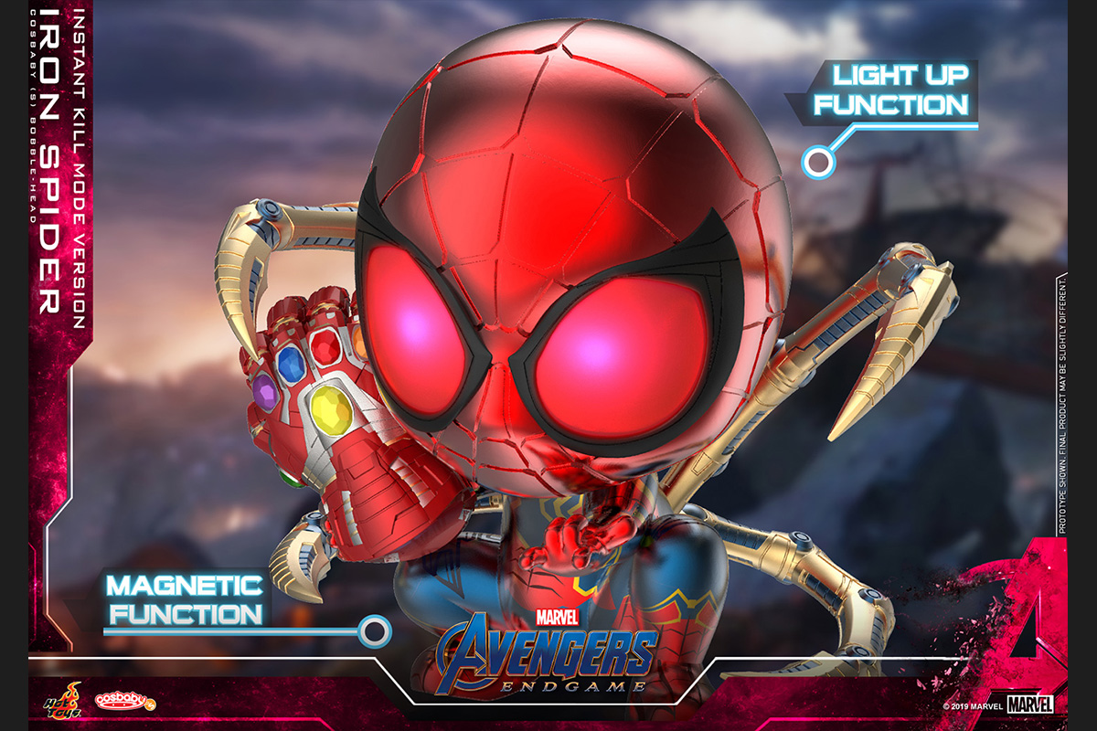 コスベイビー アベンジャーズ/インフィニティ・ウォー アイアン・スパイダー[サイズL] ホットトイズ コスベイビー スパイダーマン アイアンスパイダー  Lサイズ