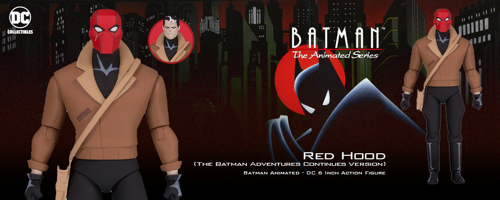 バットマン アニメイテッド ６インチ ｄｃ アクションフィギュア レッドフード バットマン アドベンチャーズ コンティニュー版 トイサピエンス