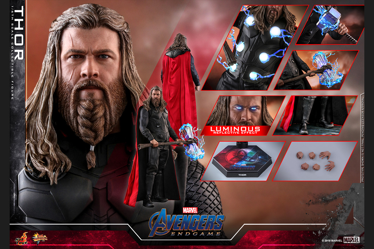 ムービー マスターピース アベンジャーズ エンドゲーム １ ６スケールフィギュア ソー トイサピエンス