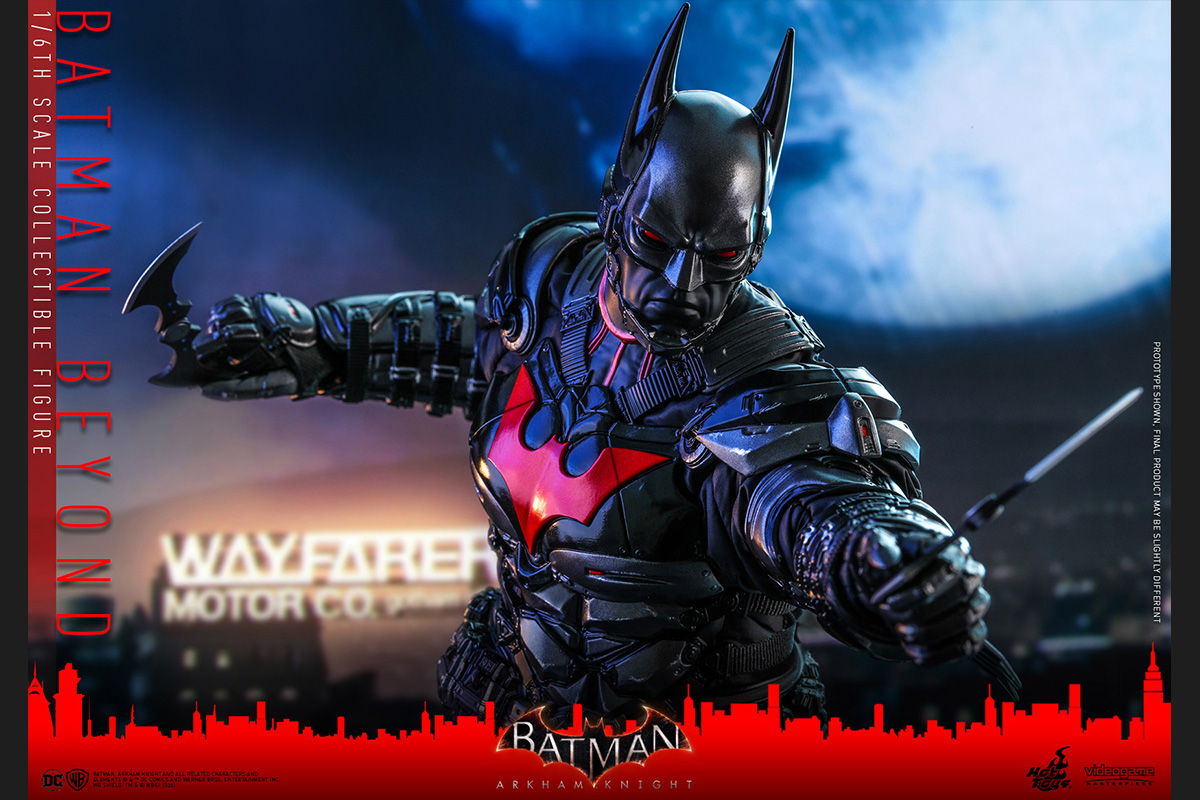 ビデオゲーム マスターピース バットマン アーカム ナイト １ ６スケールフィギュア バットマン ザ フューチャー版 トイサピエンス