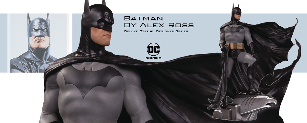 DC DIRECT BATMAN アレックス・ロス版  バットマン スタチュー Amazon.co.jp: DC Designer Series Batman By Alex Ross Deluxe
