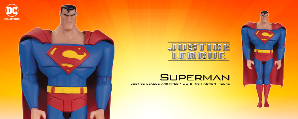ジャスティス リーグ アニメイテッド ６インチ ｄｃ アクションフィギュア スーパーマン トイサピエンス