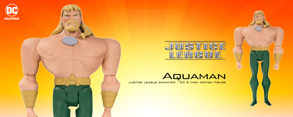ジャスティス リーグ アニメイテッド ６インチ ｄｃ アクションフィギュア アクアマン トイサピエンス