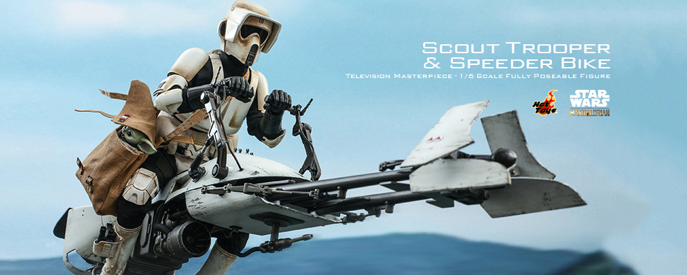 スターウォーズ　ジェントルジャイアント　スタチュー　バイカースカウト スターウォーズ ジェントルジャイアント スタチュー バイカー