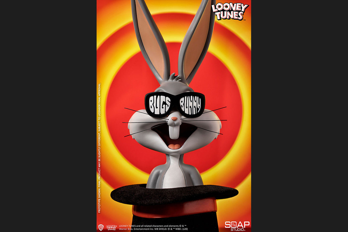 ルーニー テューンズ バスト バッグス バニー シルクハット パッケージダメージ品 トイサピエンス