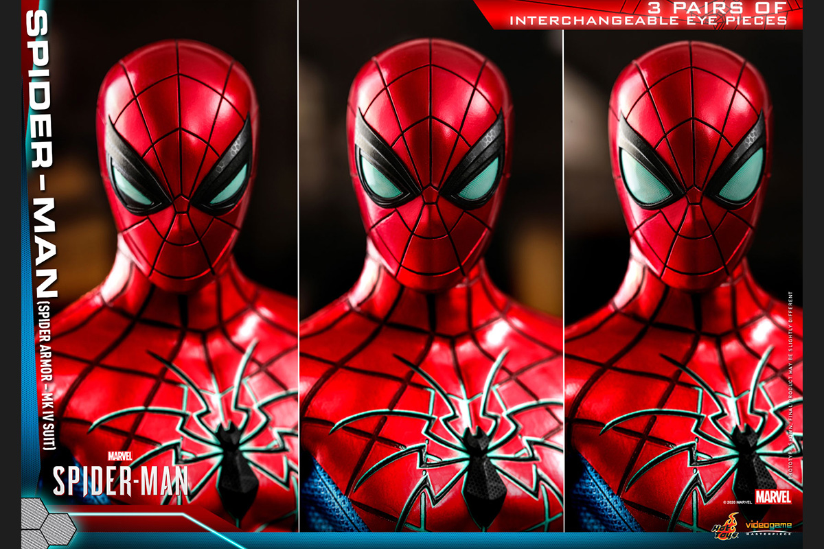 ビデオゲーム・マスターピース『Ｍａｒｖｅｌ'ｓ Ｓｐｉｄｅｒ－Ｍａｎ』１／６スケールフィギュア スパイダーマン（スパイダー・アーマーＭＫ ＩＶスーツ版）  | トイサピエンス