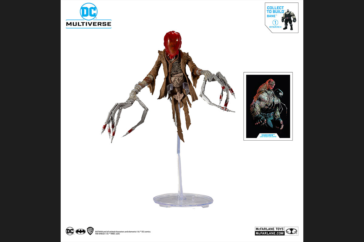 ｄｃコミックス ｄｃマルチバース ７インチ アクションフィギュア ０４４ スケアクロウ コミック Last Knight On Earth 2 トイサピエンス