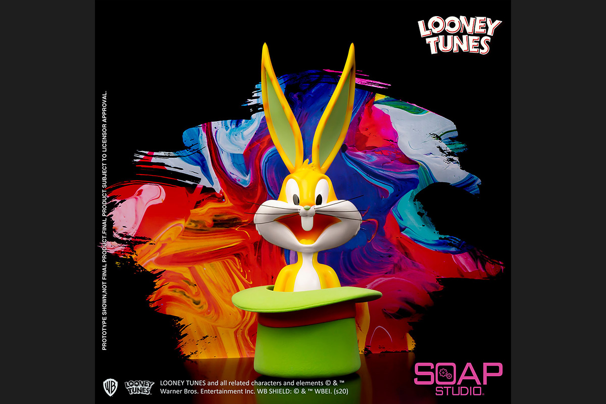 ルーニー テューンズ バスト バッグス バニー シルクハット ポップアート トイサピエンス
