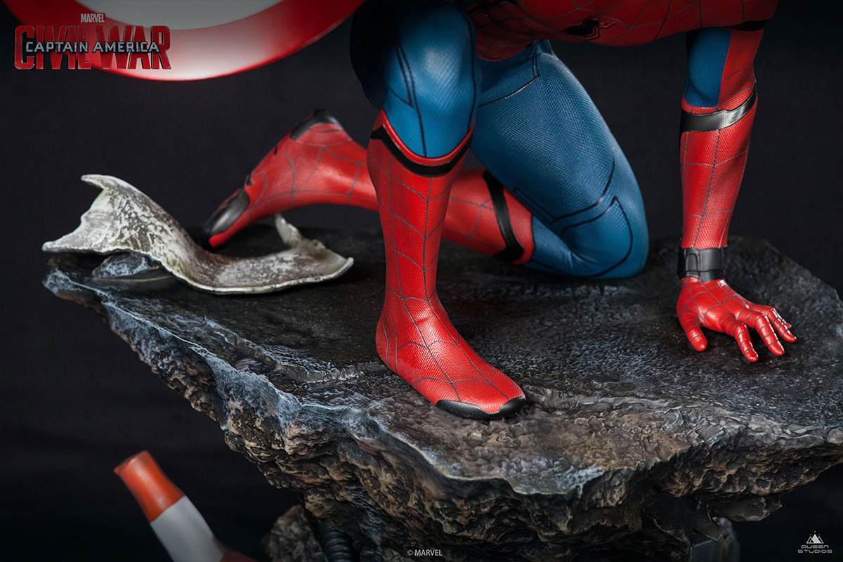 Queen Studios スパイダーマン 1/4フィギュア spiderman 4989truck.co.kr