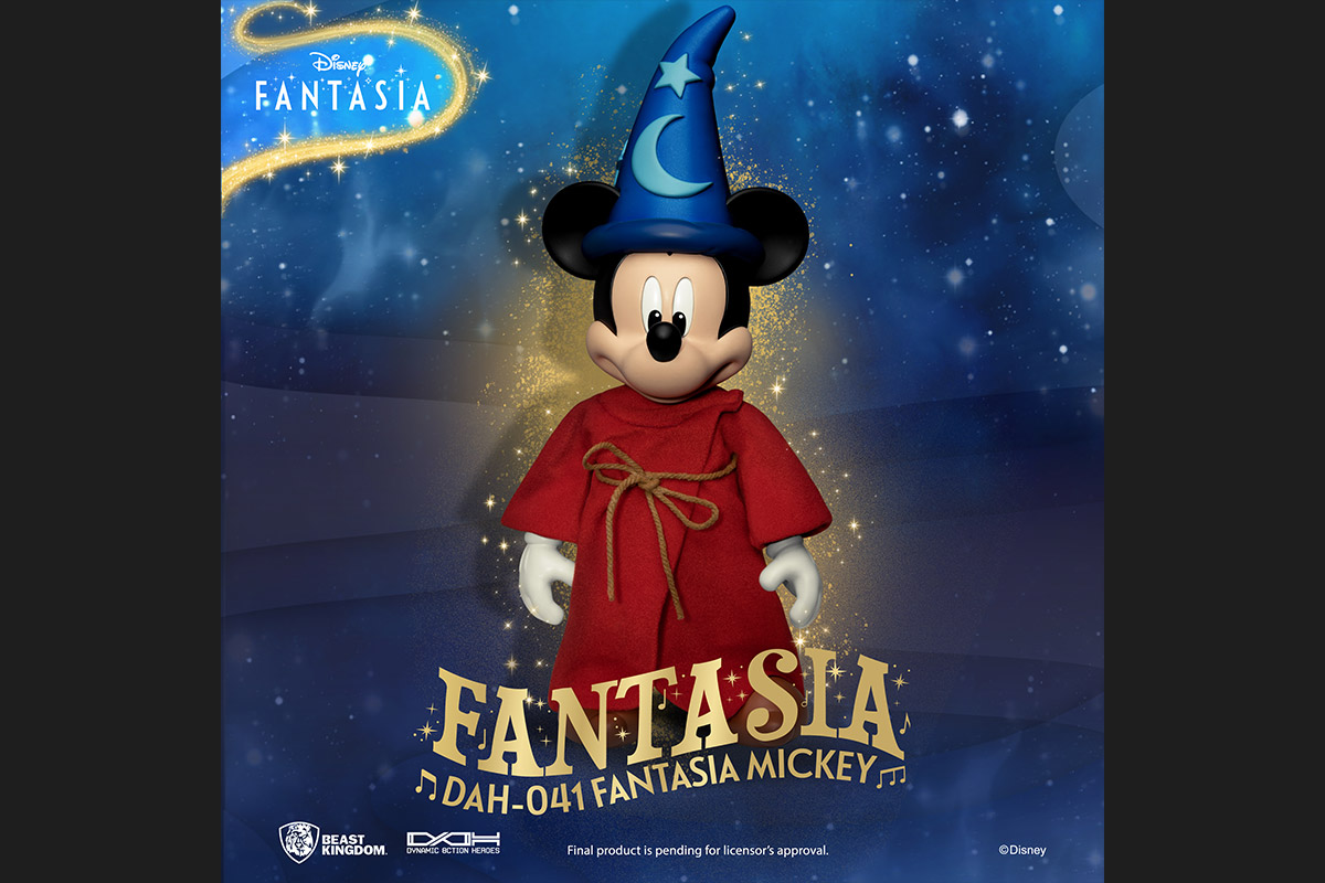 ダイナミック アクション ヒーローズ ０４１ ファンタジア ミッキーマウス 魔法使いの弟子 トイサピエンス