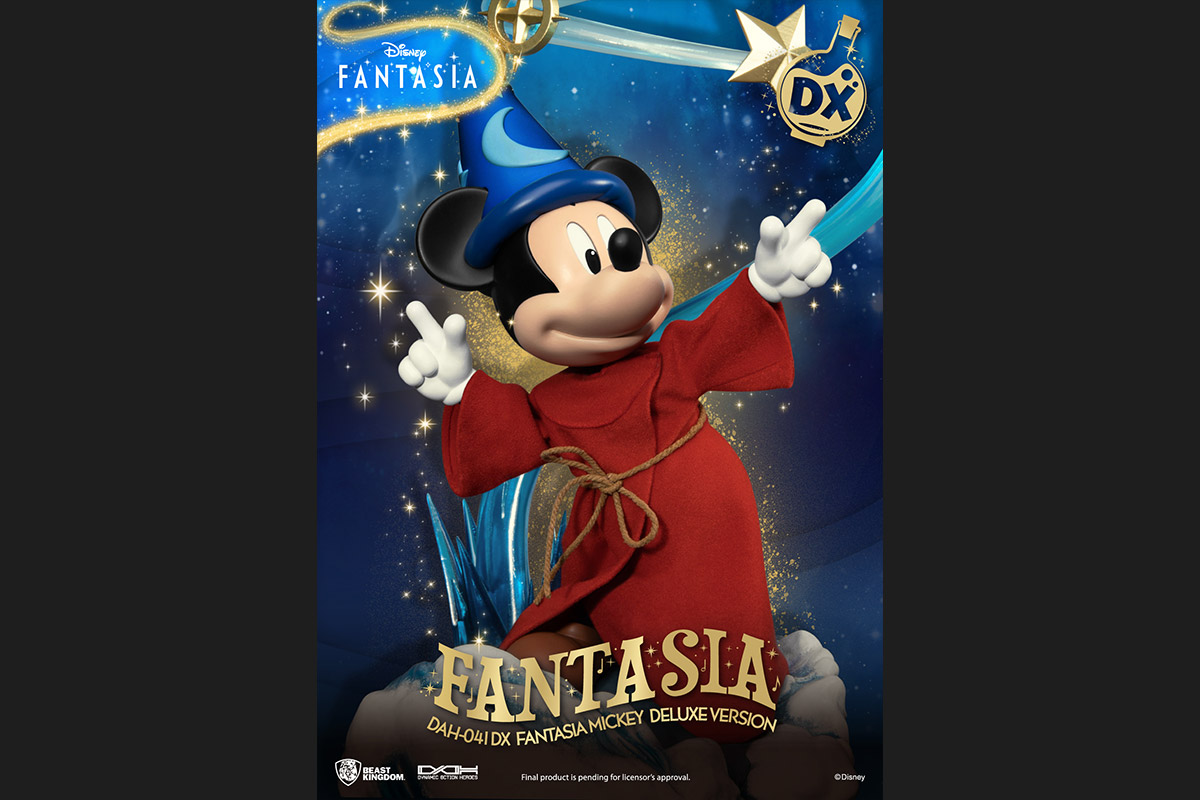 ダイナミック アクション ヒーローズ ０４１ｄｘ ファンタジア ミッキーマウス 魔法使いの弟子 デラックス版 トイサピエンス