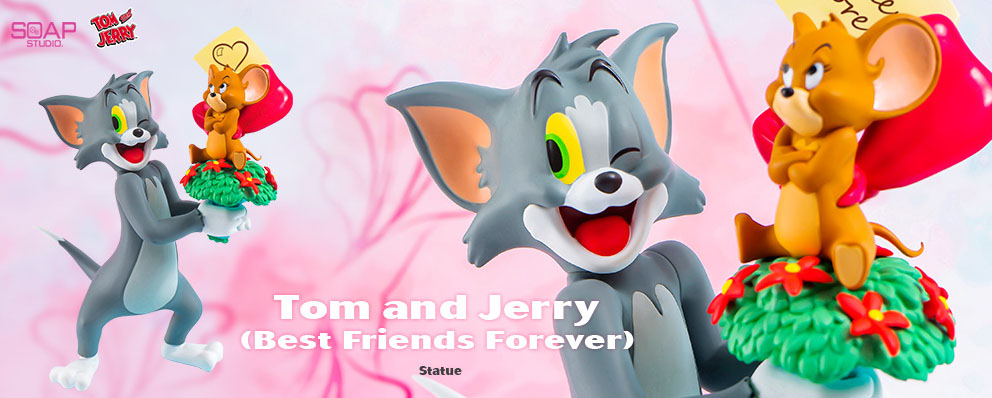トムとジェリー スタチュー トムとジェリー ベスト フレンド フォーエバー トイサピエンス