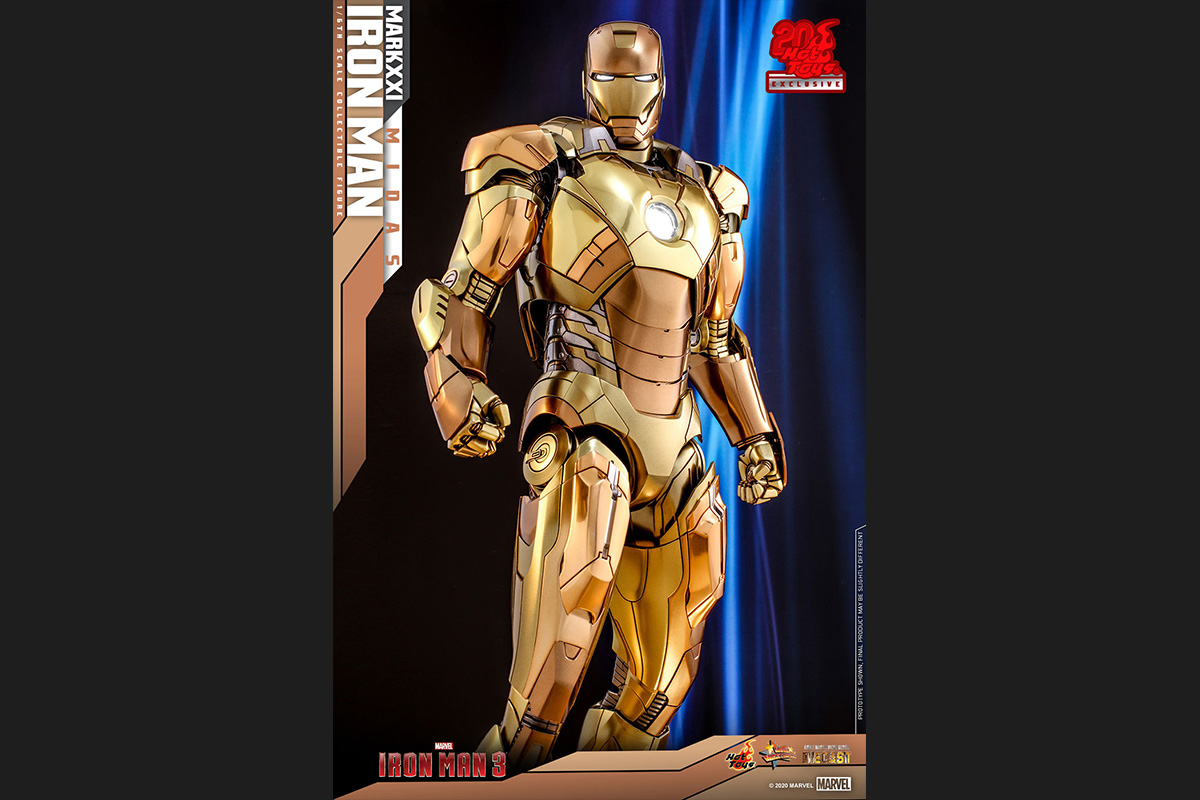 ムービー・マスターピース ＤＩＥＣＡＳＴ】『アイアンマン３』１／６スケールフィギュア アイアンマン・マーク２１（ミダス） | トイサピエンス