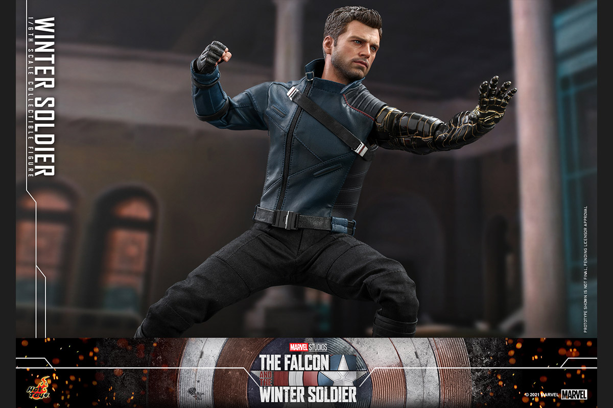 テレビ マスターピース ファルコン ウィンター ソルジャー １ ６スケールフィギュア ウィンター ソルジャー トイサピエンス