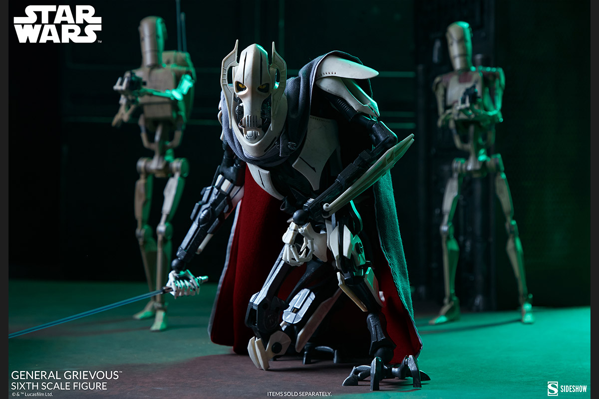 スターウォーズ グリーヴァス将軍 サイドショウ／ホットトイズ