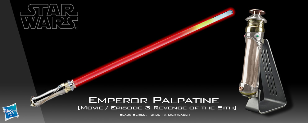 KRsabers emperor ダースシディアス ライトセーバー-