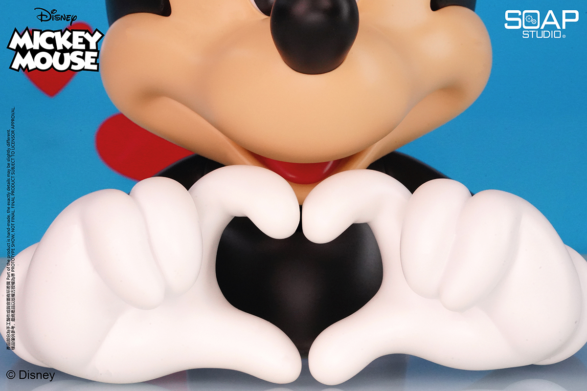 ディズニー バスト ミッキーマウス ラブ ハンド トイサピエンス