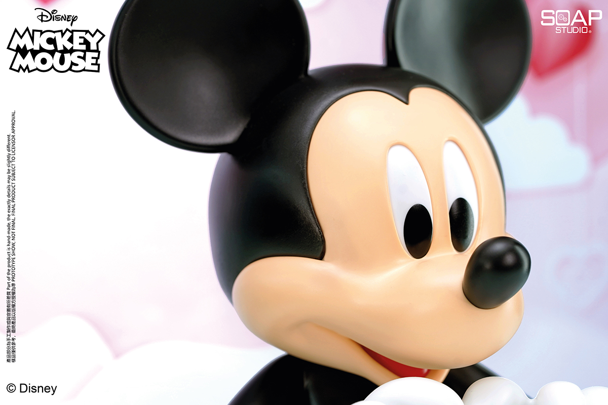 ディズニー バスト ミッキーマウス ラブ ハンド トイサピエンス