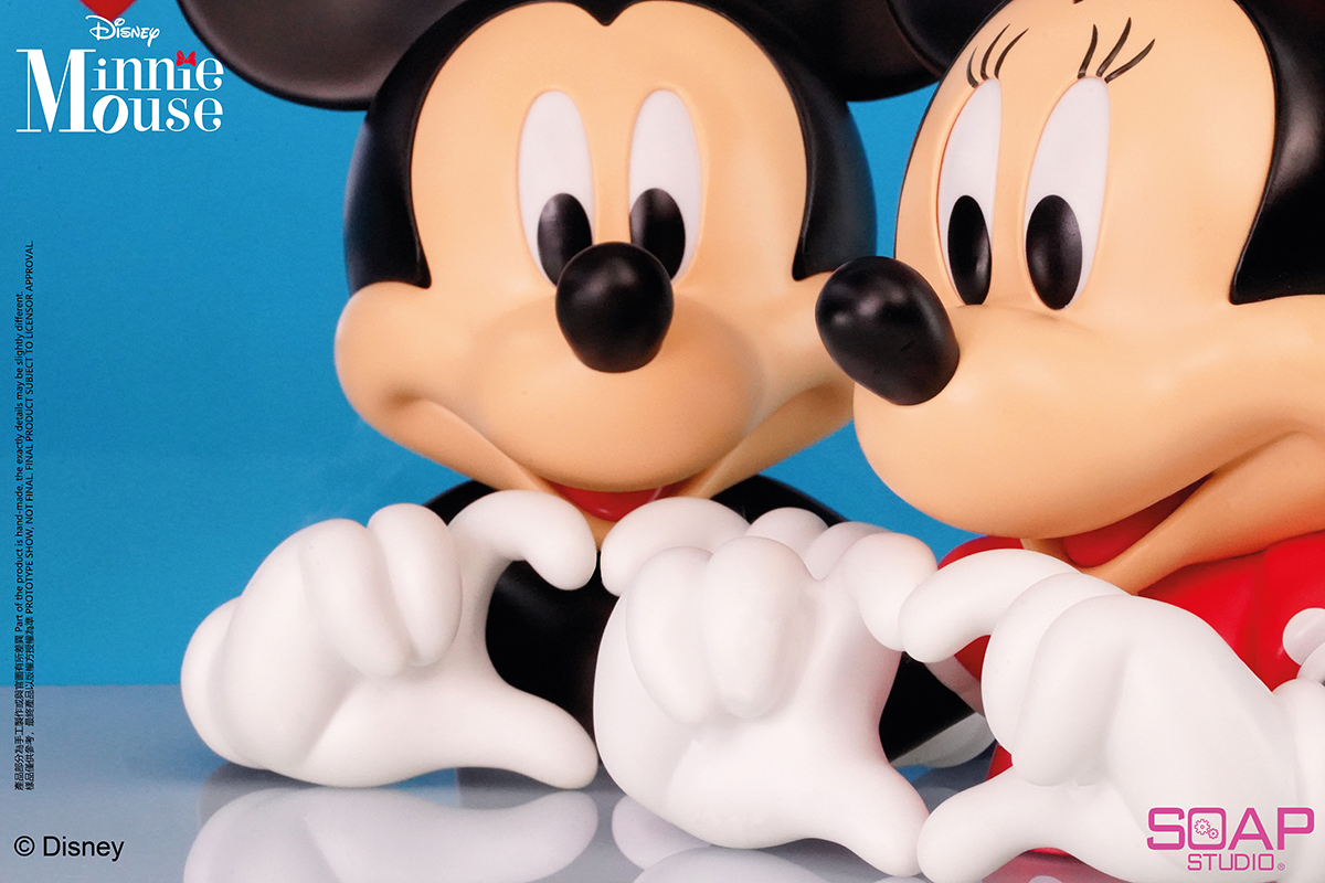ディズニー バスト ミッキーマウス ラブ ハンド トイサピエンス