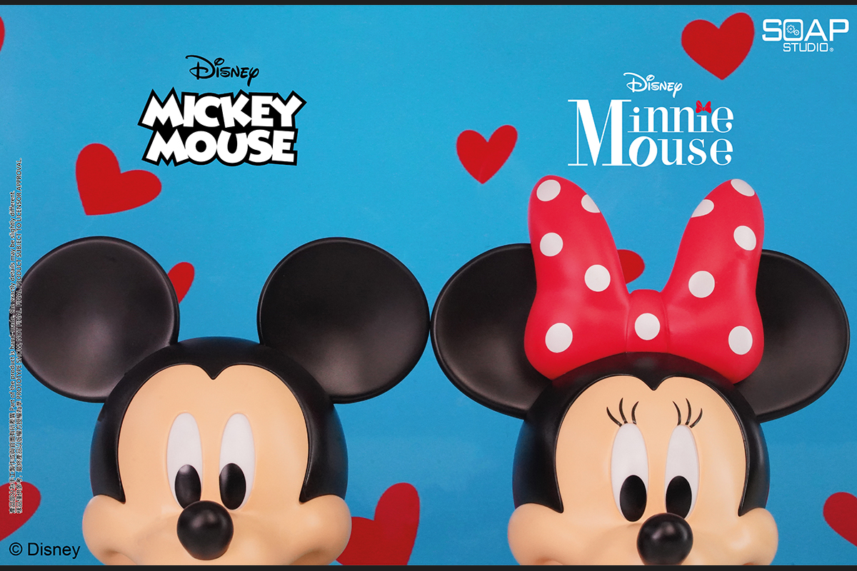 ディズニー バスト ミッキーマウス ラブ ハンド トイサピエンス