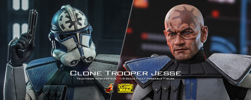 テレビ マスターピース スター ウォーズ クローン ウォーズ １ ６スケールフィギュア クローン トルーパー ジェシー トイサピエンス